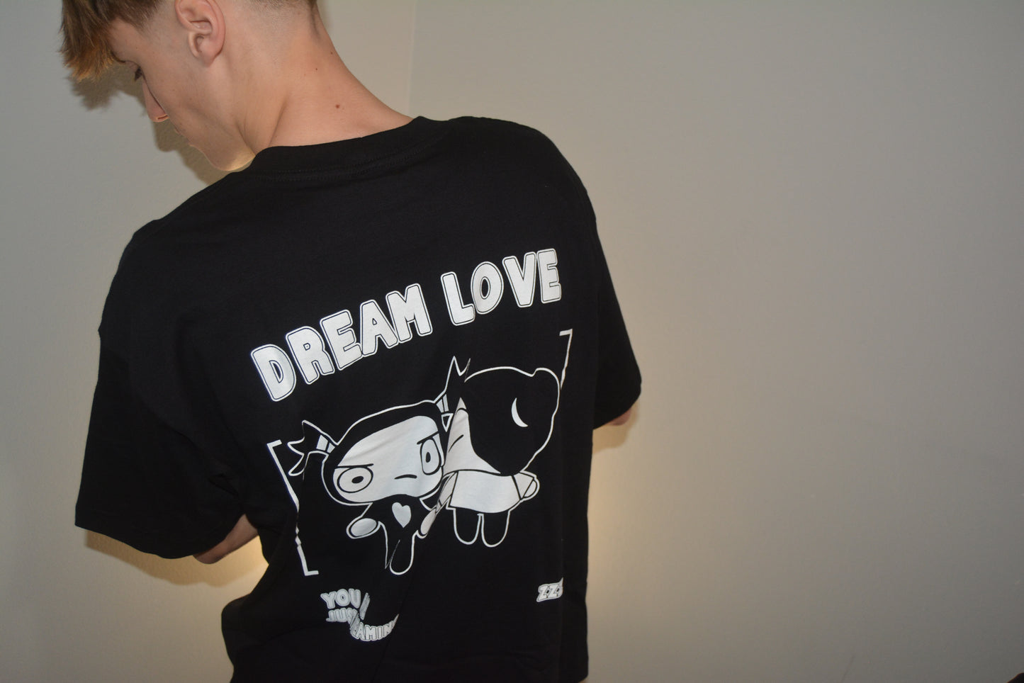 001 Dream Love Black Shirt