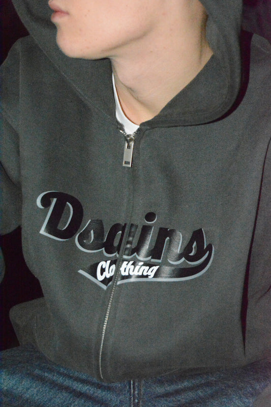 002 Zipper Grey